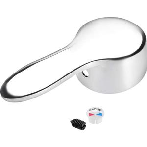 uxcell Faucet Lever Handle,35mm Cartridge Universal Replacement Metal Lever Handle Kit