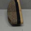 TIMEYARD Sturdy Jute Rope Plant Basket Modern Woven Basket up to 7.5 Inch Flower Pot Floor Indoor Planters, 8 x 8 Storage Organizer Baskets Rustic Home Decor, Black Stripes