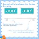 Magnetic Flip Calendar for Classroom
