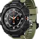 ULTIMAL Bands Compatible with Samsung Galaxy Watch Ultra 47mm band with case for Men, Rugged Sports Case Protective for Galaxy Watch Ultra (2025/2024) Army Green