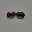 FEISEDY Retro Aviator Sunglasses for Women Men 70s Classic Vintage Shades Trendy Square Sun Glasses B0253 (Tortoise/Gradient Tea)