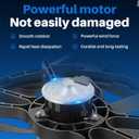 AUTOKAY Dual Condenser Cooling Radiator Fan for Toyota Camry 2012-2017 2.5L L4 Engine Replace TO3115169 622760