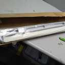 LazBlinds No Drill Roman Shades for Windows, Cordless Light Filtering Window Shades with UV Protection, Polyester Fabric for Bedroom & Living Room, 30" W x 64" H, Off White