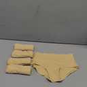 wirarpa Women's Modal Underwear Soft High Waist Briefs Ladies Panties 4 Pack (Regular & Plus Size M)