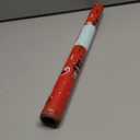 MAYPLUSS Red Christmas Wrapping Paper Roll - 17IN X 33FT - Christmas Nutcracker Gift Wrapping Paper Featuring Ballet Guitar Gold Star Reversible Gold for Kids, Holiday, New Year