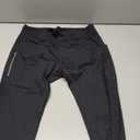 Baleaf Men's Winter Running Tights Thermal Cycling Pants Water Resistant Pockets Zipper Legs Cold Weather (Large, Black)