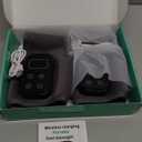 Foot Advanced Renew Triple Method Massager, with 5 Vibration Modes and 6 Heat Levels, Suitable for Reduce Fatigue and Plantar Fasciitis, Travel & Home UseGrey 2pcs