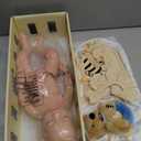 BABESIDE Silicone Baby Doll Lifelike Reborn Baby Dolls - 16 Inch (Weight 4 Lb) Full Platinum Silicone Reborn Baby Doll Slicone Full Body Anatomically Correct Sleeping Baby Girl with Gift Box (White)