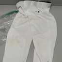 Under Armour Boys' Utility Baseball Pant, (100) White / / Black, Youth Medium