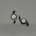 2Pack Multi Charging Cable, 3 in 1 Retractable Multiple Charger Cable, Fast Charging Cable, USB C Charger with Lightning/Micro/Type C for iPhone, iPad, Samsung, PS, Tablets & More (2, Black, 3.3ft)