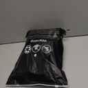 UUBARIS Women's Glitter Tennis Sneakers Neon Dressy Sparkly Sneakers Rhinestone Bling Wedding Bridal Shoes Shiny Sequin Shoes (8.5)