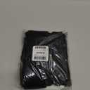 Truform Compression Socks, 20-30 mmHg, Men's Dress Socks, Thigh High Over Knee Length, Black, Small (Small (1 Pair))