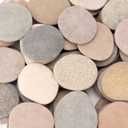 [About 31-36 PCS](18.2 Pounds) Painting Rocks, 3.2"-4.7" River Rocks, Flat Stones, Craft DIY Rocks
