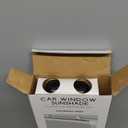 EcoNour Car Window Shades for Baby (2 Pack) - Upgraded | Shades for Side Window | Comes with Enhanced Suction Cups & Large Clips for Durability | Baby Car Accessories (15" x 17") (Roller, Black)