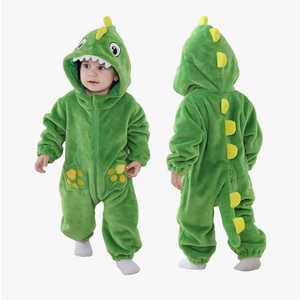 TONWHAR Infants Toddlers Halloween Cosplay Animal Costume Kids' Dinosaur Outfit Playwear 18-24 Months