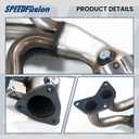 Catalytic Converter Compatible with 2006-2010 Subaru Forester, 2006-2011 Impreza, 2006-2012 Legacy/Outback, 2006 Saab 9-2X 2.5L H4 Catalytic Convertor Replacement 16564 (EPA Compliant)