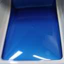 Van Ness Pets Large High Sided Cat Litter Box with Frame, Blue, CP4