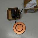 Charging Coaster 2 Compatible with Temperature Control Smart Mug 2,Mug1,Cisain Mug Power Cord for Em/BER Smart Temperature Control Mugs(Copper)