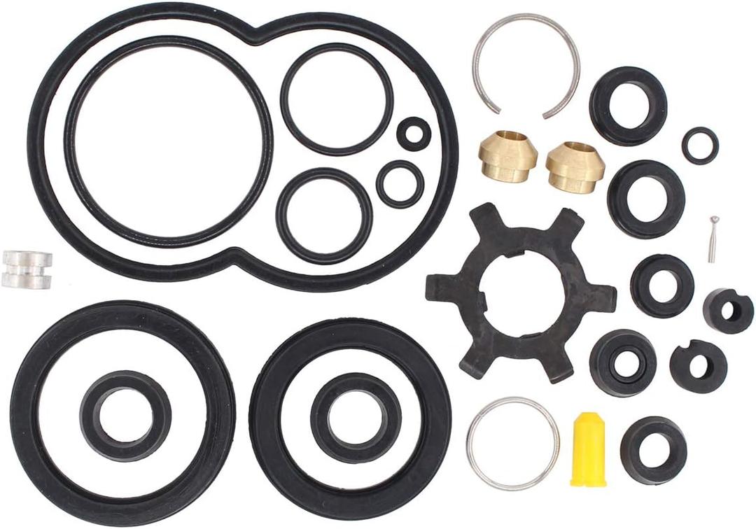 NewYall Brake Hydroboost Seal Repair Kit for Ford for GM for Chrysler for Chevrolet F-150 F-250 F-350 G30 S10 Bronco Expedition Rubber for Bendix Hydro-boost 2771004