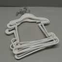 Alipis Baby Clothes Hanger Set 10 Pcs Plastic Hangers Infant Boys and Girls Pink Color