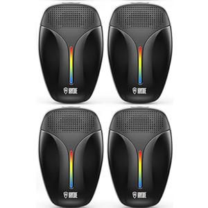 2025 Upgraded Ultrasonic Repeller & Insect Indoor Repeller, Ultrasonic and Repellent for Roach,Rodent,Mouse,Bugs,Mosquito,Mice,Spider,Ant,3 Mode Switching, Pack Of 4