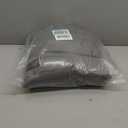 L'AGRATY Weighted Blanket for Adults- Dark Grey, 48"x72", 15lbs, Twin Full Size Heavy Throw Blanket, Cooling, Breathable, Microfiber with Glass Beads, Big, Washable, All-Season