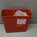 Oakridge Products Sharps Container for Home Use and Professional 5 Quart (2-Pack), Biohazard Needle and Syringe Disposal, Mailbox Style Lid, CDC Certified