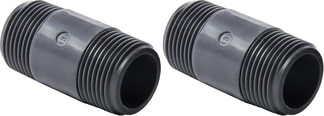 Orbit 38097 PVC Risers 3/4x2, Gray (Pack of 2)