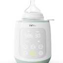 Bottle Warmer, 10-in-1 Fast Baby Bottle Warmer for Breastmilk or Formula with Timer, IMD LED Display, Accurate Temperature Control, Automatic Shut-Off, BPA-Free, Bottle Warmers for All Bottles (Green)