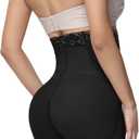 SHAPSHE Butt Lifting Shapewear Tummy Control Shorts Fajas Colombianas Shapewear Shorts Compression Underwear Women (Black, M)