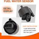 87612475 Fuel Water Sensor Compatible With Ford New Holland,Replacement Part for 87612475