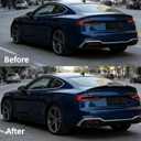 Rear Spoiler Wing Gloss Black for Audi A5 S5 RS5 B9 4DR Sportback 2018-2025