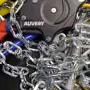 Snow-Chains Auto Fixing 1 Min Quick Fit Easy Installation Tire-Chains, Portable Reusable Universal Emergency Tire Traction Chain for Passenger Car, Pickup Trucks and SUV - Set of 2 (HKN-150)