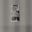 ARTISTRO 5 White Paint Pen for Rock Painting, Stone, Ceramic, Glass, Wood, Tire, Fabric, Metal, Canvas. Set of 5 Acrylic Paint White Marker Water-based Extra-fine Tip