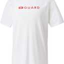 Speedo Boys Guard Uv Swim Shirt Short Sleeve Rashguard (White, XL)