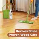 Mighty Mint Hardwood Floor Cleaner, Ready-to-Use with Mops and Sprayers, Natural Mint Scent, 32oz