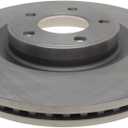 Raybestos R-Line Automotive Replacement Front Disc Brake Rotor and Hub Assembly for Select 2014-2007 Ford Edge, 2015-2007 Lincoln MKX (680544R)