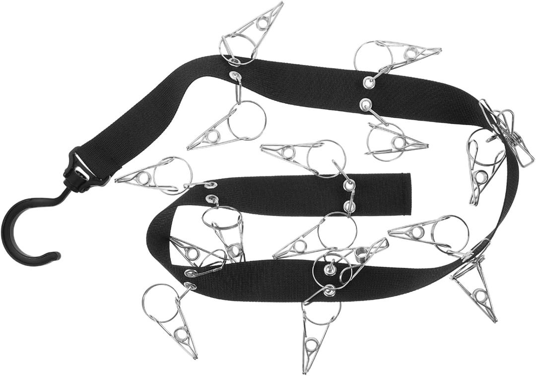 1set Hat Clip Organizer Hat Hanger Clamps Hook for Baseball Caps Space-Saving Storage for Home Travel