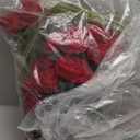  Fake Red Roses, Artificial Red Flowers Bulk Realistic Silk Faux Rose with Stems for Wedding Decoration Anniversary Bridal Bouquet DIY Floral Arrangement Romantic Home Decor Gifts