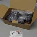 Tablet Stand Holder, Mount Holder Clip with Grip Flexible Long Arm Gooseneck Compatible with ipad iPhone/Nintendo Switch/Samsung Galaxy Tabs/Amazon Kindle Fire HD - Black