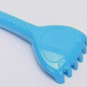 Plastic Beach Rake For kids, Color Blue