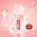 Charlotte Tilbury Big Lip Plumpgasm Lip Gloss - Gift Set Essential - Hydrating Plumper with Hyaluronic Acid & Heat + Ice Technology - Perfect for Pairing with Makeup Favorites (Fair/Medium - pink nude)