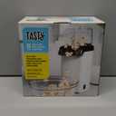 Tasty Hot Air Popcorn Popper, Healthy and Delicious Popcorn in Minutes, Fast and Easy-to-Use, Built-In Measuring Cup and Butter Warmer, 8 Cups, White