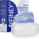 Difiney Advanced Anti Snoring Device Adjustable Snore Stopper Mouth Guard for Men & Women – Anti Snoring Mouthpiece to Improve Sleep – Reusable Night Use
