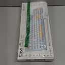 Wireless Keyboard Creamy Membrane with Rainbow Backlight,3-Mode Connectivity (BT/2.4G/USB-C) with LCD Screen & Multifunction Knob,200H Battery, 94 Key PBT Keycaps, Quiet Typing for Office/Home/Gaming