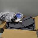 Lekereise 2-in-1 Cat Travel Carrier with Litter Box, (17.7" x2) x16.5"x13" Large Cat Carrier with Zipper Locks for Moving Across The Country (No Hammock) - Grey