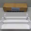 29325760166 RV Refrigerator Door Shelf Kit, for Dometic Refrigerator Freezer Upper Bottom Plastic Door Shelf