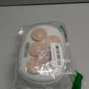 Conair Double Ceramic Hot Rollers for Long, Medium & Short Hair, 5 Ceramic Flocked 1-Inch Heated Hair Rollers with Clips, Hot Curlers for Women, Volume & Curls, Dual Voltage, Pink/White