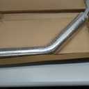 2.5" OD Stainless Steel Pipe Mandrel Bend, 45 Degree 2FT Length, T304 Stainless Steel Pipe Tubing Tube Piping Universal