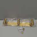 VAEHOLD Hat and Coat Wall Mount Rack - Hooks for Robes, Bags, Keys, and Towels - Bathroom Towel Hanger Organizer (Gold, T Shape 3 Hooks 1 Pack)